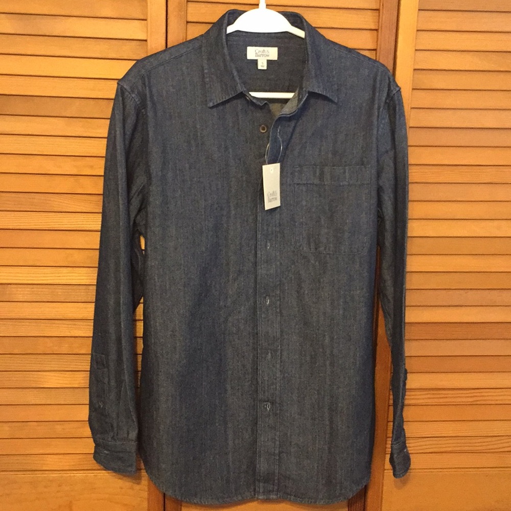 Croft & Barrow Jean Shirt - Size S